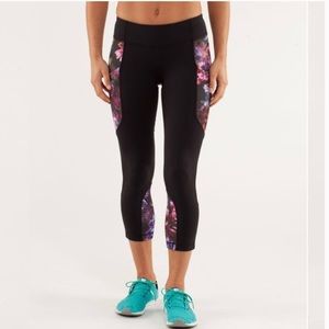 Lululemon run: reflect crop